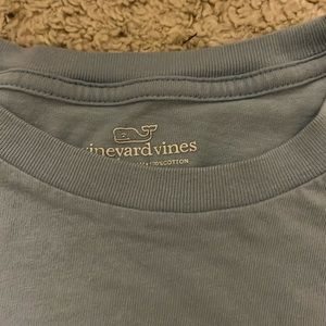 Light blue vineyard, vine T-shirt